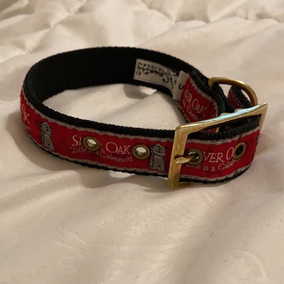 Silver Oak Dog collar (small) - Picture 2 of 9